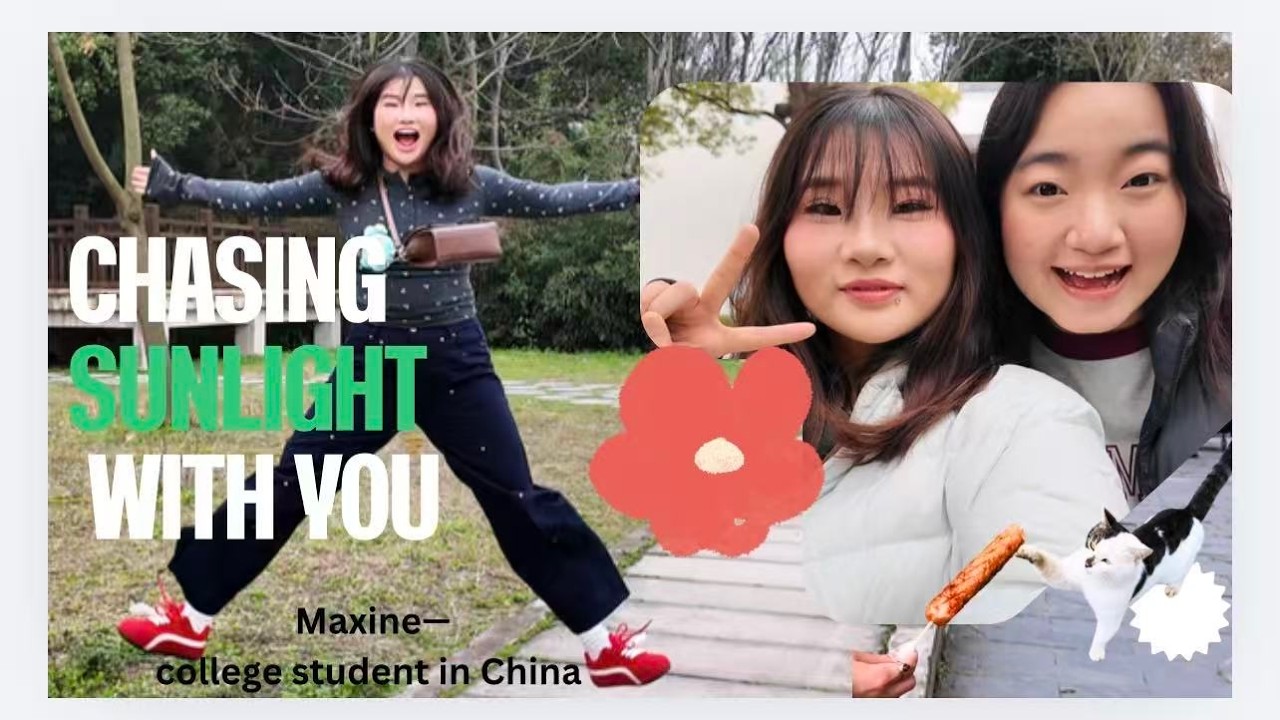 🎒 Park Day IN CHINA |  college student🌿| ur friend Maxine