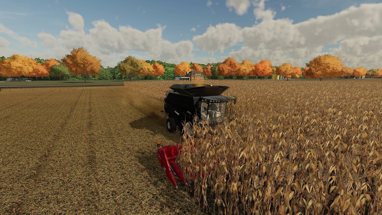FS 22 Great Western Farms (Production Madness) * 13 * Corn Harvest, Buying Propane, Drying Corn