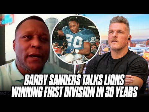 Thumbnail for Barry Sanders Talks Lions Winning Division For First Time In 30 Years | Pat McAfee Show