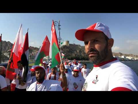 المسير الجبلي لهايكنج عمان تنظيم وزارة السياحة بتعاون من هايكنج عمان احتفالات السلطنة بالعيد 47