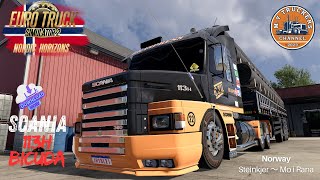 Scania 113H Bicuda Jean Rittono DOWNLOAD FREE Mod ETS2 v1.57｜POV Driving｜Manual gear Shifting