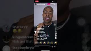 Prettyboyfredo goes live while girl gives head!!!