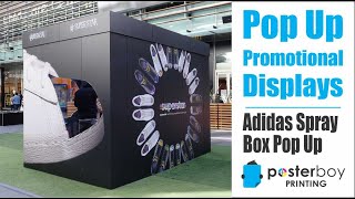 Pup Up Displays - Adidas Spray Box