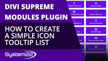 Divi Theme How To Create A Simple Icon Tooltip List 😎