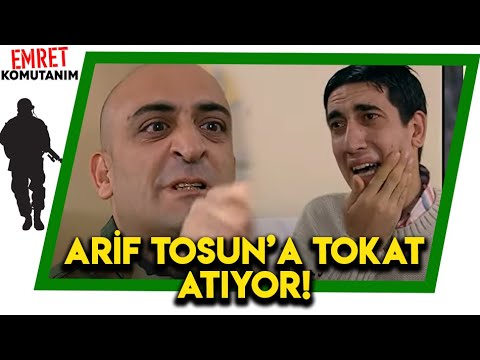 ARİF, TOSUN'A TOKAT ATIYOR! ORTALIK KARIŞIYOR | Emret Komutanım