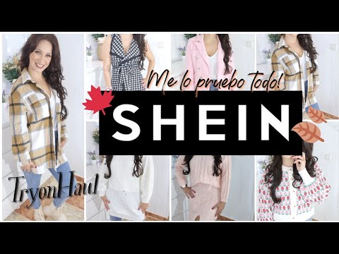 🍁🍂TryOnHaul de SHEIN