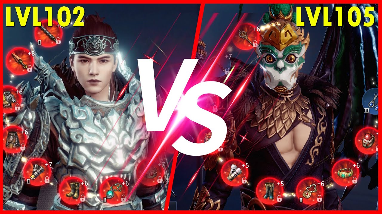 [Mir4] Warrior (Lv.102) Vs Lancer (Lv.105) Arena Pvp