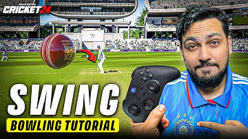 Swing Bowling Masterclass With AfterTouch 🔥 | Cricket 24 Tutorial By RtxVivek