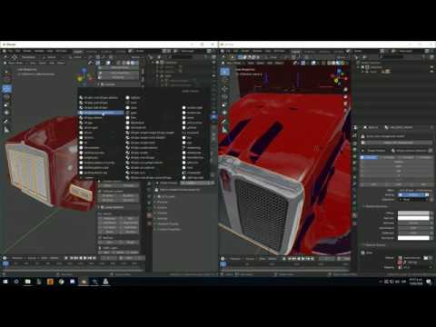 Transplant brugt protektor Tutorial #5 Materials(truck ats/ets2 con blender scs tools) - YouTube