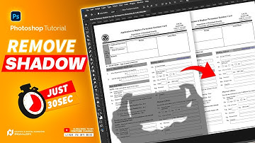 How to Remove Shadows from Photos & Documents (Just 30 SECOND, FAST & EASY!)