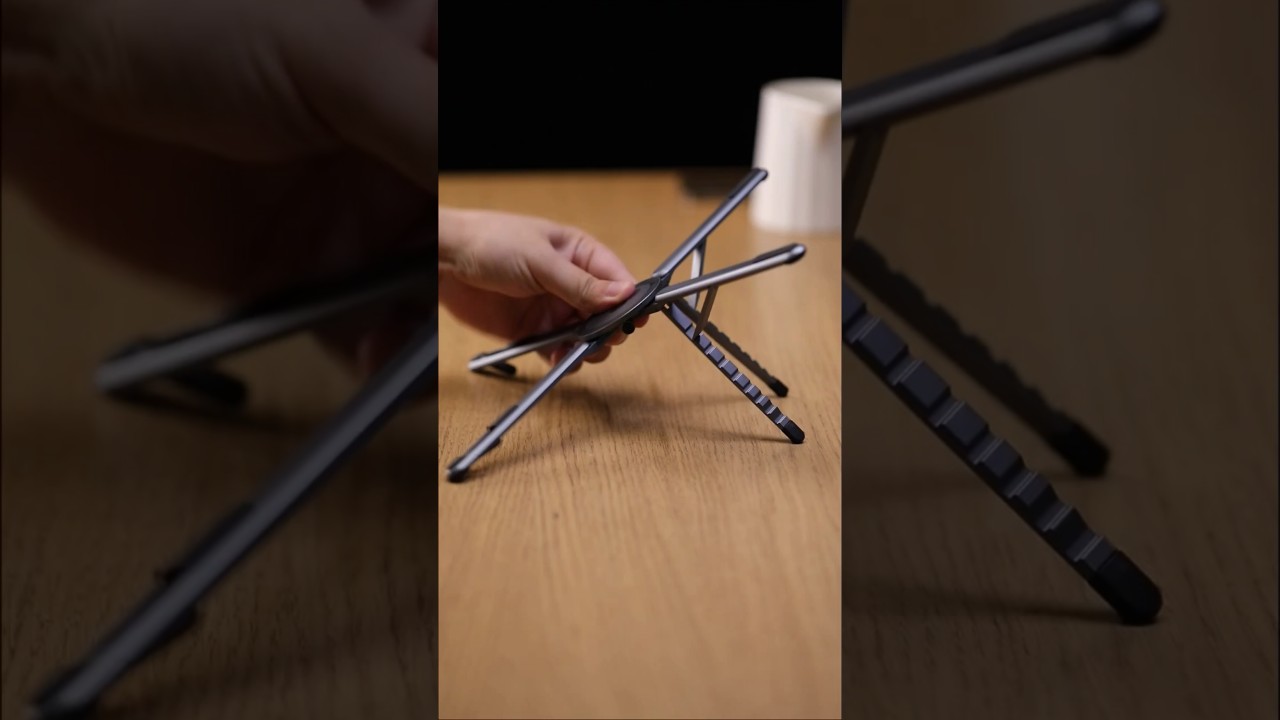 3-in-1 Magnetic Foldable Aluminum Stand for Phone, Tablet Laptop