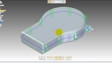 Solid Edge Команда Pattern Along Curve