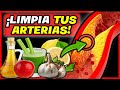 ¡10 ALIMENTOS MILAGROSOS para DESTAPAR las ARTERIAS! || ¡ELIMINA el COLESTEROL ARTERIAL!