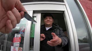KFC Drive-Thru refuses to serve 5 Pieces of Chicken, Mashed Potatoes & Cole Slaw, 26 March 2020, GFH