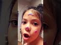 Dressing the friend with puffy stickers #funnyvideo #kid #funny #miaisabella