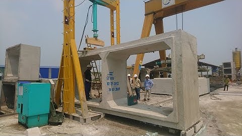 THỬ NGHIỆP KHẢ NĂNG CHỊU TẢI CỦA CỐNG HỘP BÊ TÔNG ĐÚC SẴN PHƯƠNG BẮC