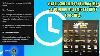 Fortnite v12.61 Patch Notes New wrap pickaxe and Glider Gift free Loading screen