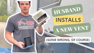How to Install a Dryer Vent in Your RV | Step-by-Step Guide After Flood Damage