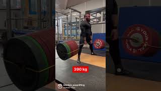 Deadlift 390 Kg 👹👹👹