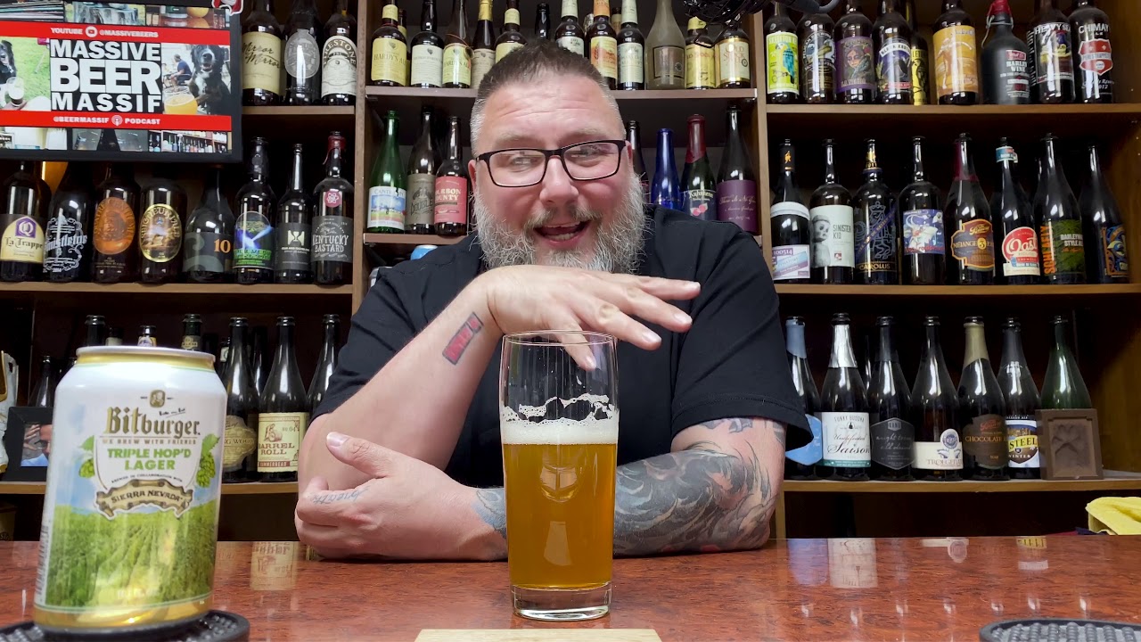 Massive Beer Review 2779 Bitburger Sierra Nevada Brewingtriple Hop D Lager Youtube