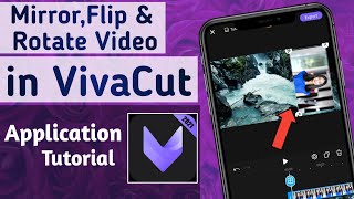 How to Mirror, Flip & Rotate Video in VivaCut App screenshot 2