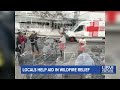 Locals Help Aid in Wildfire Relief