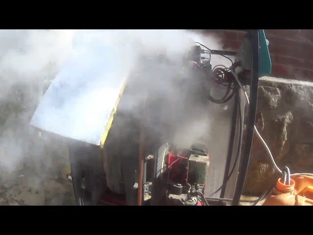 Caldera de gasoil Explota por manipular los sistemas de seguridad