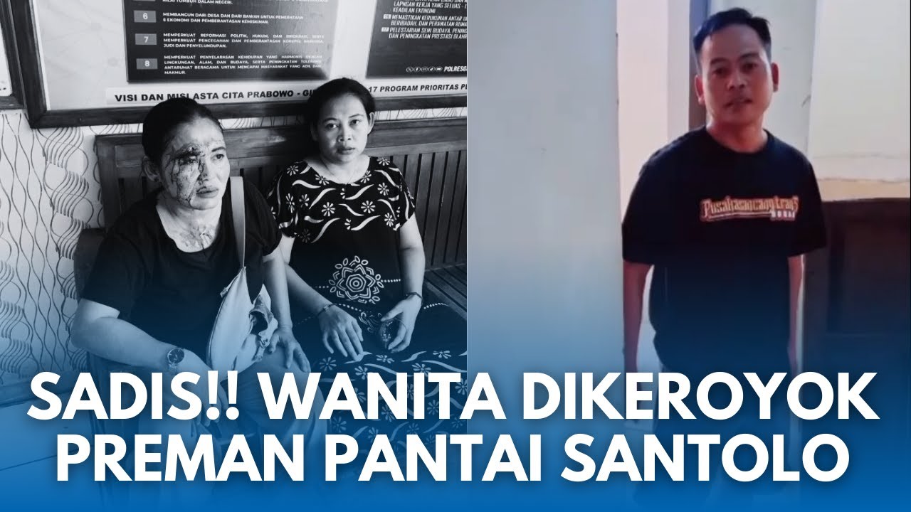 VIRAL SEORANG WANITA vs PREMAN! Cekcok Seorang Wanita Dengan Preman di Gerbang Pantai Santolo