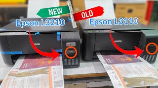 Epson L3210 vs L3110 Speed Comparison | L3110 vs L3210 Speed Test