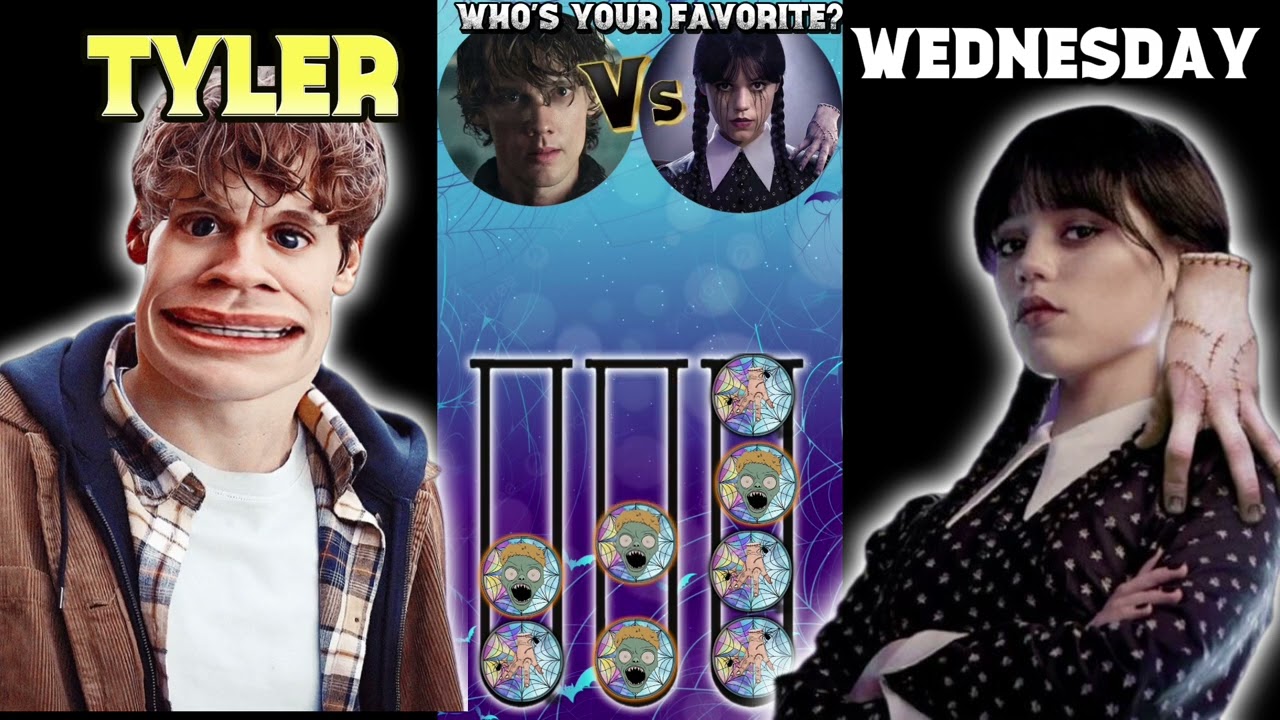 Wednesday Addams and Tyler – Epic Final Showdown Nevermore Style