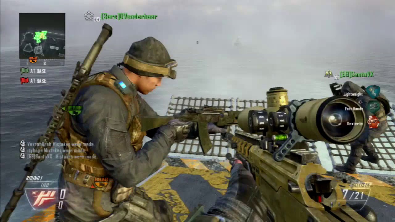 DOWN THE LIST (BO2 TRICKSHOT FACEOFF) YouTube