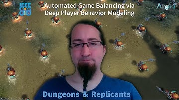 Dungeons & Replicants: Automated Game Balancing via Deep Player Behavior Modeling
