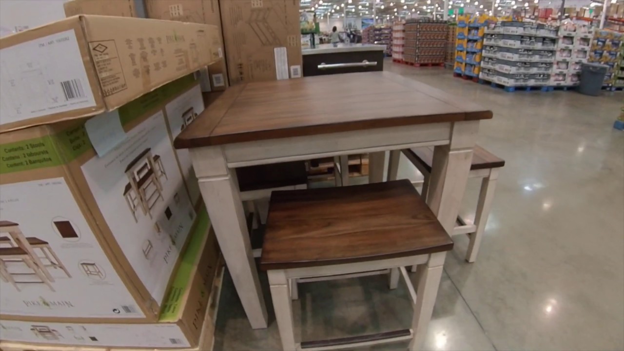 At Costco Pike And Main 5 Piece Dining Set 399 99 Quick Look