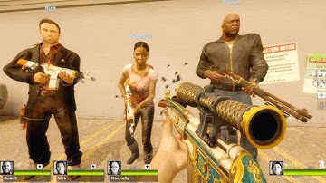 Left 4 Dead 2 - Invoked Inferno Custom Survival Map Gameplay Walkthrough