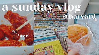 a weekend vlog: first year at harvard, hmart, chicken | 하버드 새내기 대학 주말 일상 브이로그, 한인마트, 치킨