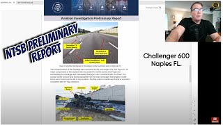 NTSB Preliminary Report: Naples Challenger 600 N823KD