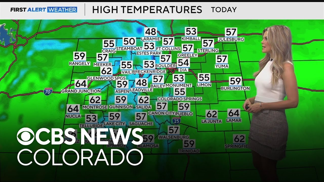 Mild temperatures continue with sunshine in Denver - YouTube