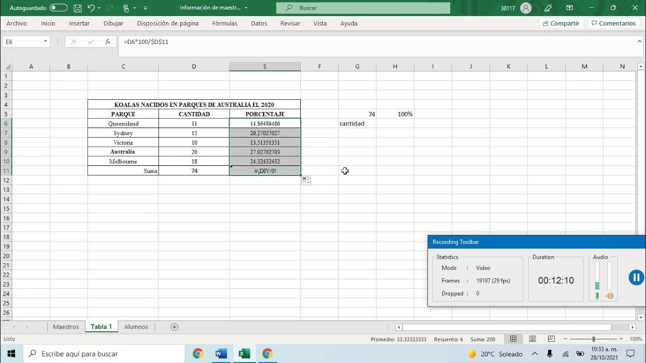 9. Excel, creando tablas en formato APA YouTube