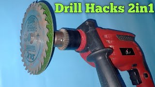 How to Drill machine convert into a cutter!make a metal cutter by great life hacks