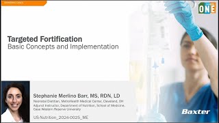 Targeted Fortification Basic Concepts and Implementation - Channel ONE