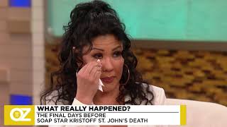 Mia St. John on Dr. Oz (Preview)