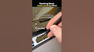Ranking Best Instruments Pt 3