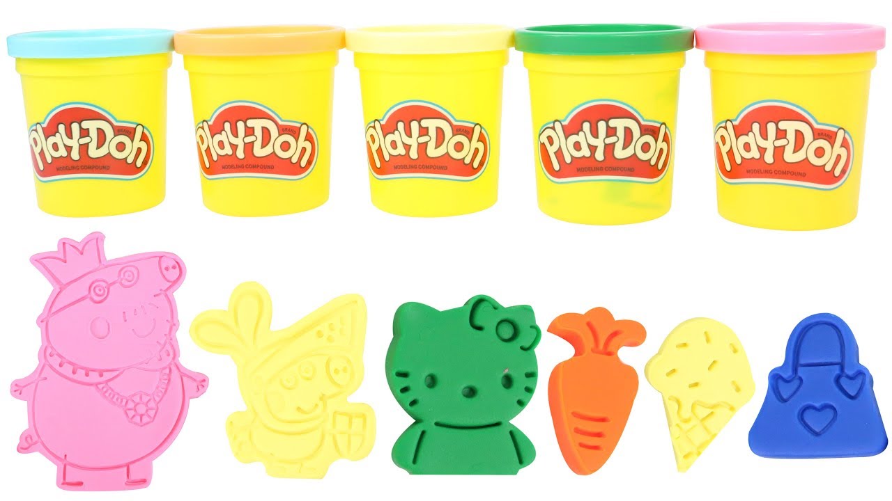 Play Doh Cookie Creations Play Doh Clay Molds Fun For Children YouTube