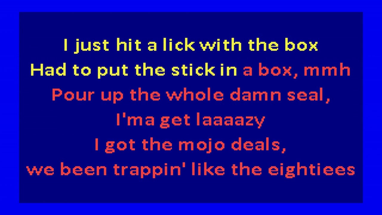 Roddy Ricch -  The Box (karaoke)