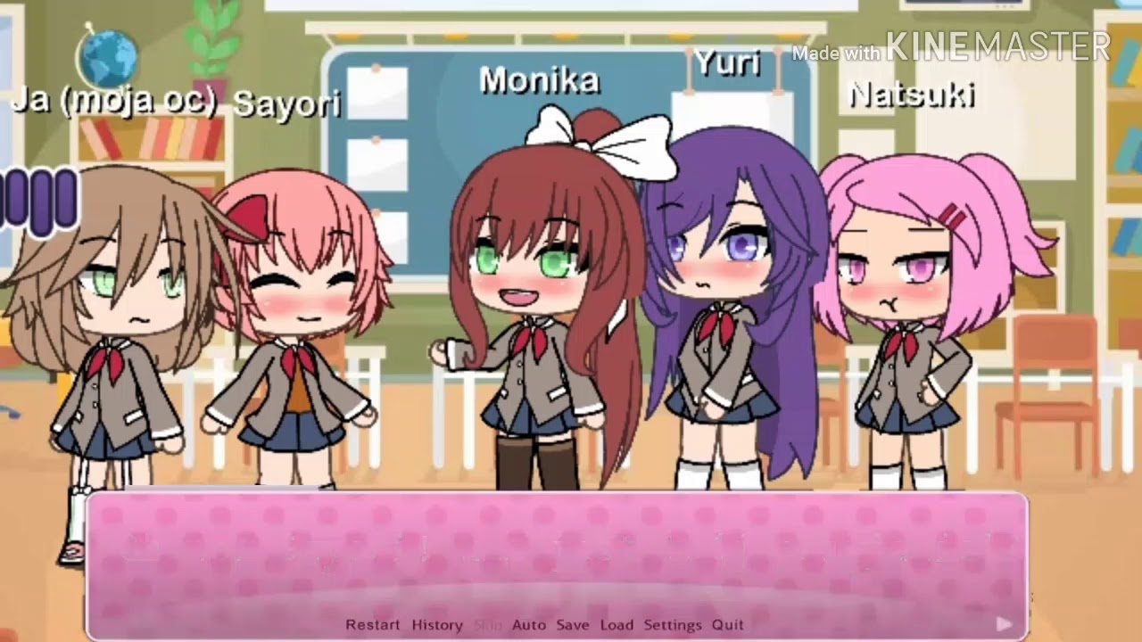 Just Monika ♡ ddlc & gacha ♡ - YouTube