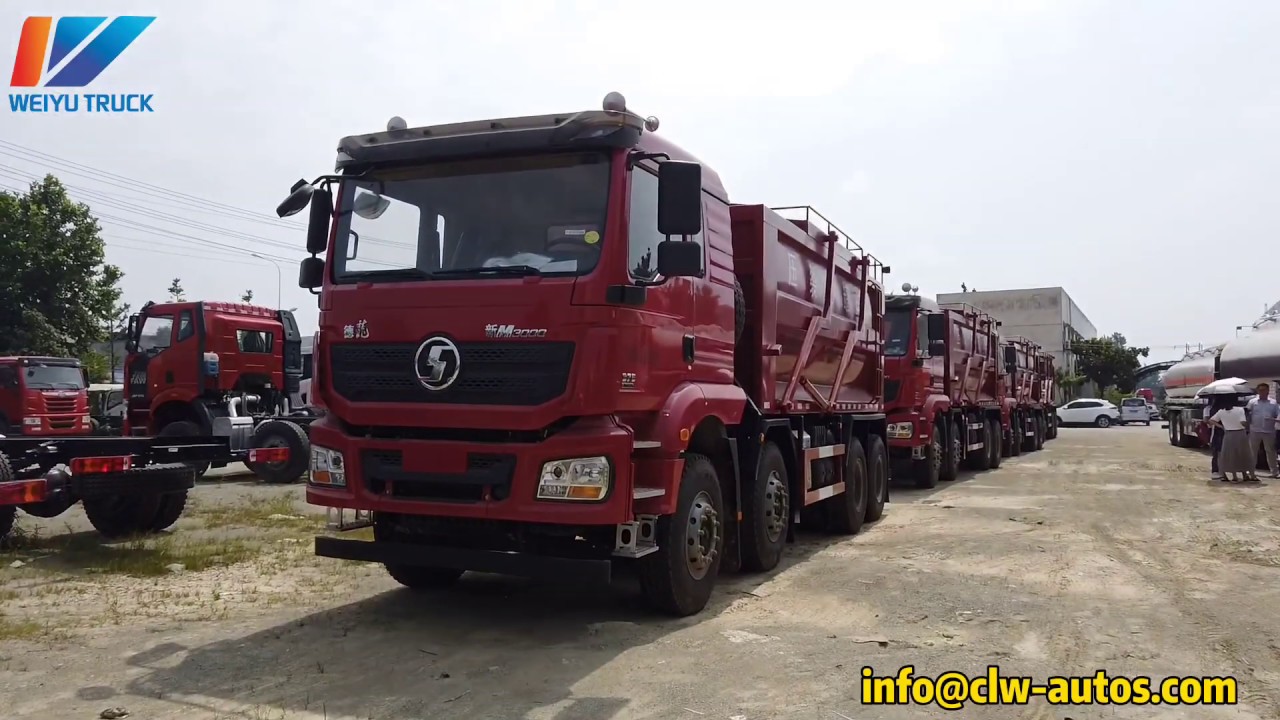 Shacman 8X4 Frac Sand Truck China for Oil Field-CLW Group Weiyu Truck