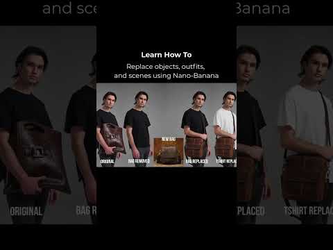 How To Remove & Replace Objects with AI - An Exclusive Tutorial ✨