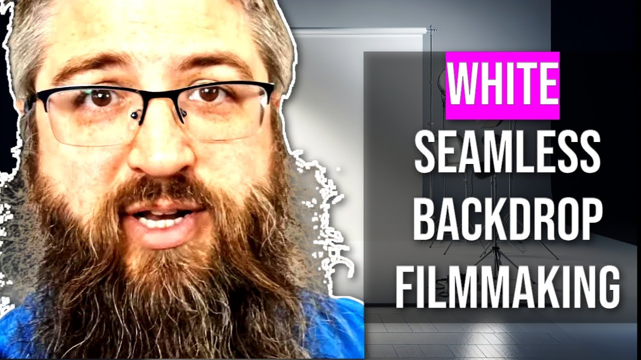 How to Nail Corporate Video Shoots Like a Pro - white seamless portable studio