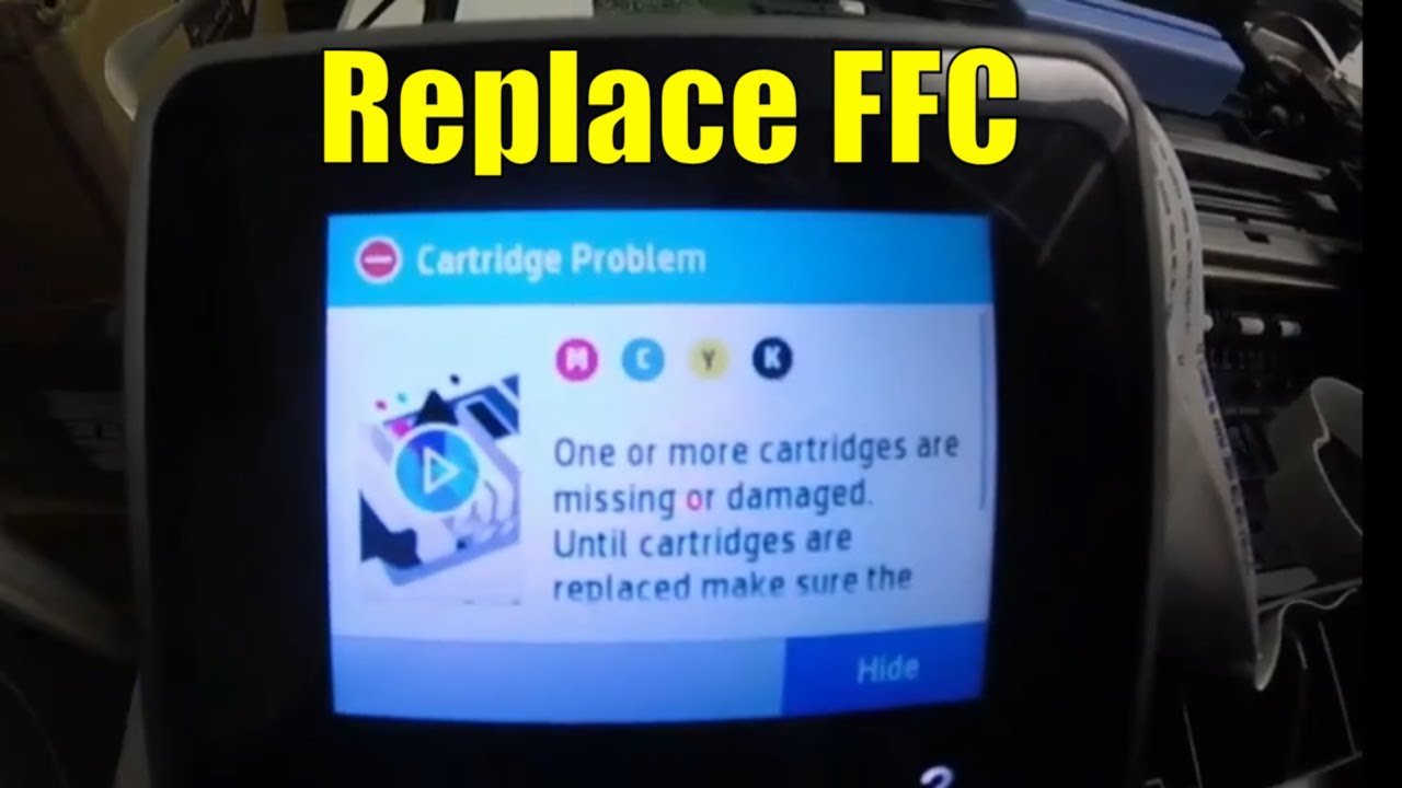 HP 620BA1CA Error Cartridges are Missing or Damaged OfficeJet Pro