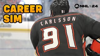 NHL 24 - Leo Carlsson Full Career Simulation